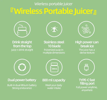 HydraBlend Wireless Fruit Juicer